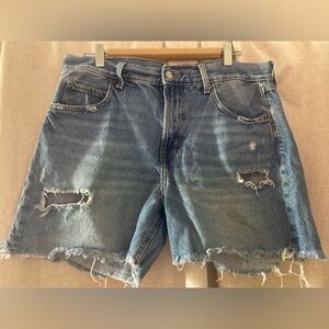 Old Navy “Ripped” style Blue denim Shorts